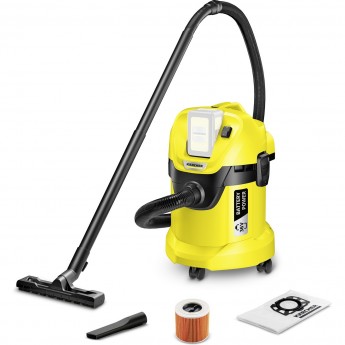 Аккумуляторный хозяйственный пылесос KARCHER WD 3 BATTERY Аккумуляторный хозяйственный пылесос KARCHER WD 3 BATTERY
