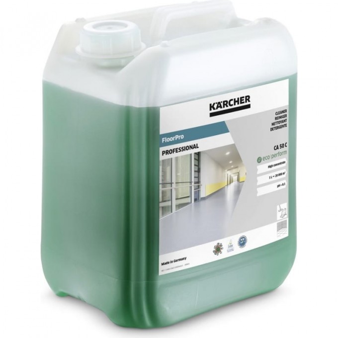 Чистящее средство KARCHER CA 50 C ECO для ручной и механизированной уборки 5 л 6.296-054 Чистящее средство KARCHER CA 50 C ECO для ручной и механизированной уборки 5 л 6.296-054
