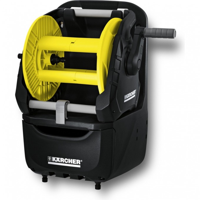 Комплект KARCHER настенный бокс для аксессуаров с барабаном для шлангов 119124 Комплект KARCHER настенный бокс для аксессуаров с барабаном для шлангов 119124