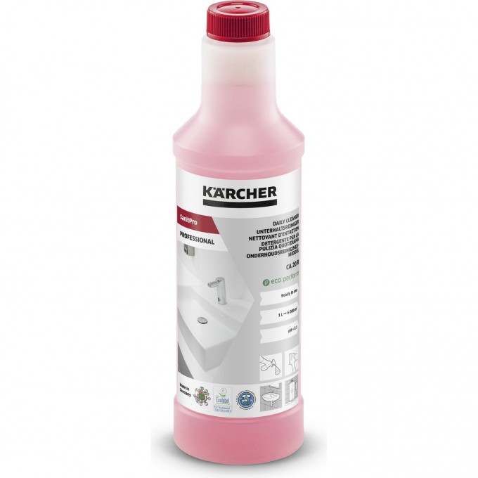 Средство для поддерживающей чистки KARCHER SANITPRO CA 20 R ECO PERFORM 0.5л 569252 Средство для поддерживающей чистки KARCHER SANITPRO CA 20 R ECO PERFORM 0.5л 569252