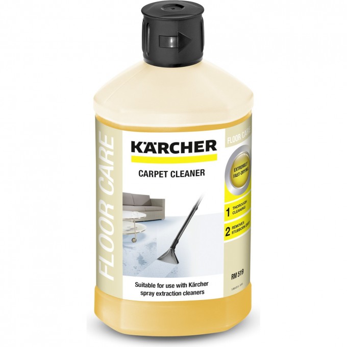 Средство для влажной очистки ковров KARCHER RM 519 1л 119699 Средство для влажной очистки ковров KARCHER RM 519 1л 119699